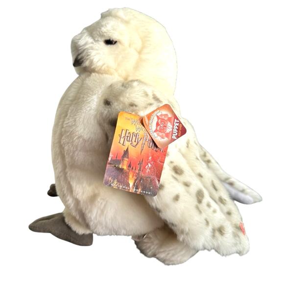 New With Tags Folkmanis Wizarding World Of Harry Potter Hedwig Puppet 12" - Picture 1 of 7